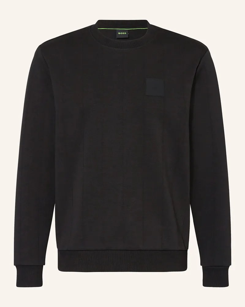 HUGO BOSS Sweatshirt SALBO Schwarz
