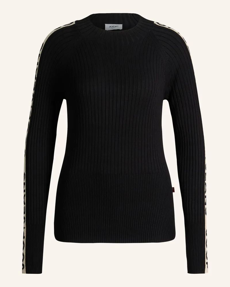 JOOP! Viskose-Pullover schwarz Schwarz