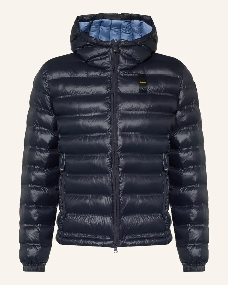 Blauer Steppjacke Charles blau Dunkelblau