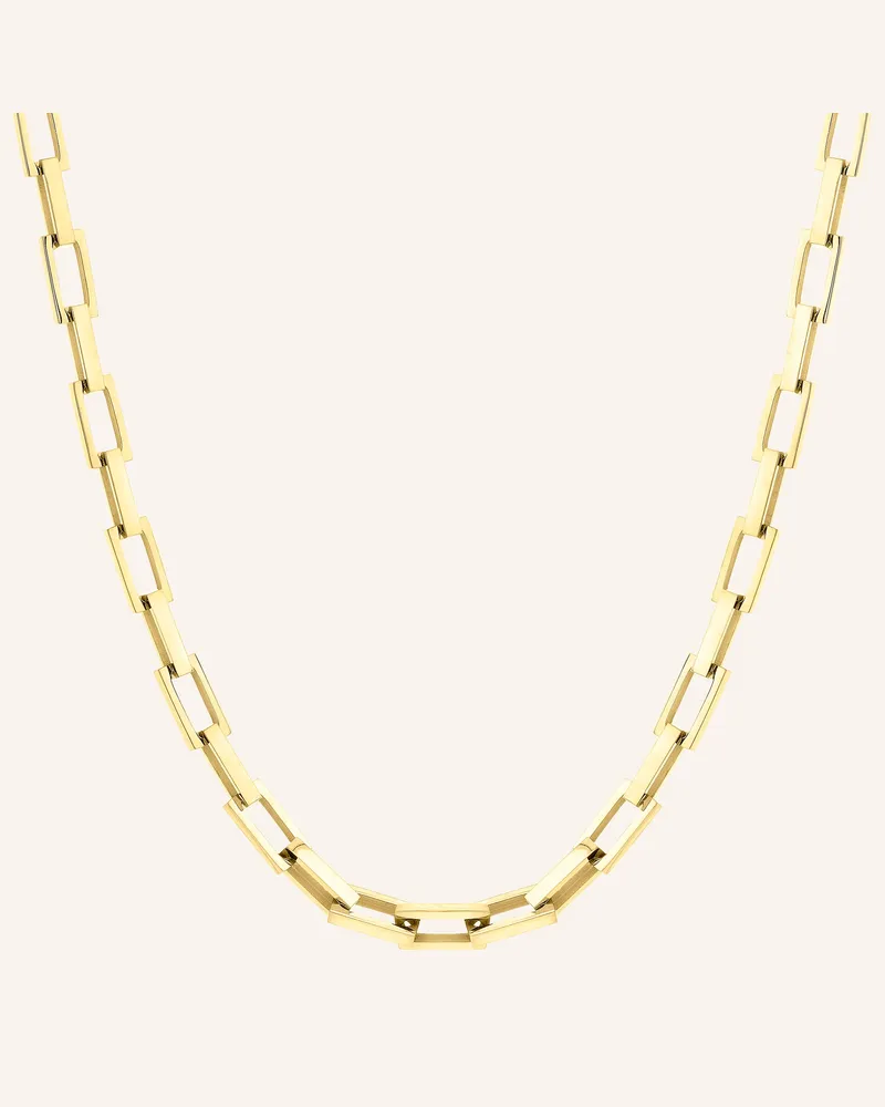Liebeskind Halskette  Aus  Edelstahl gold Gold