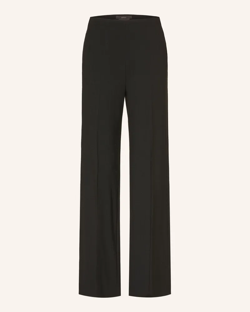 windsor. Marlenehose schwarz Schwarz