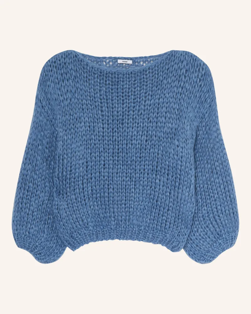 MAIAMI Pullover Mit Mohair blau Blau