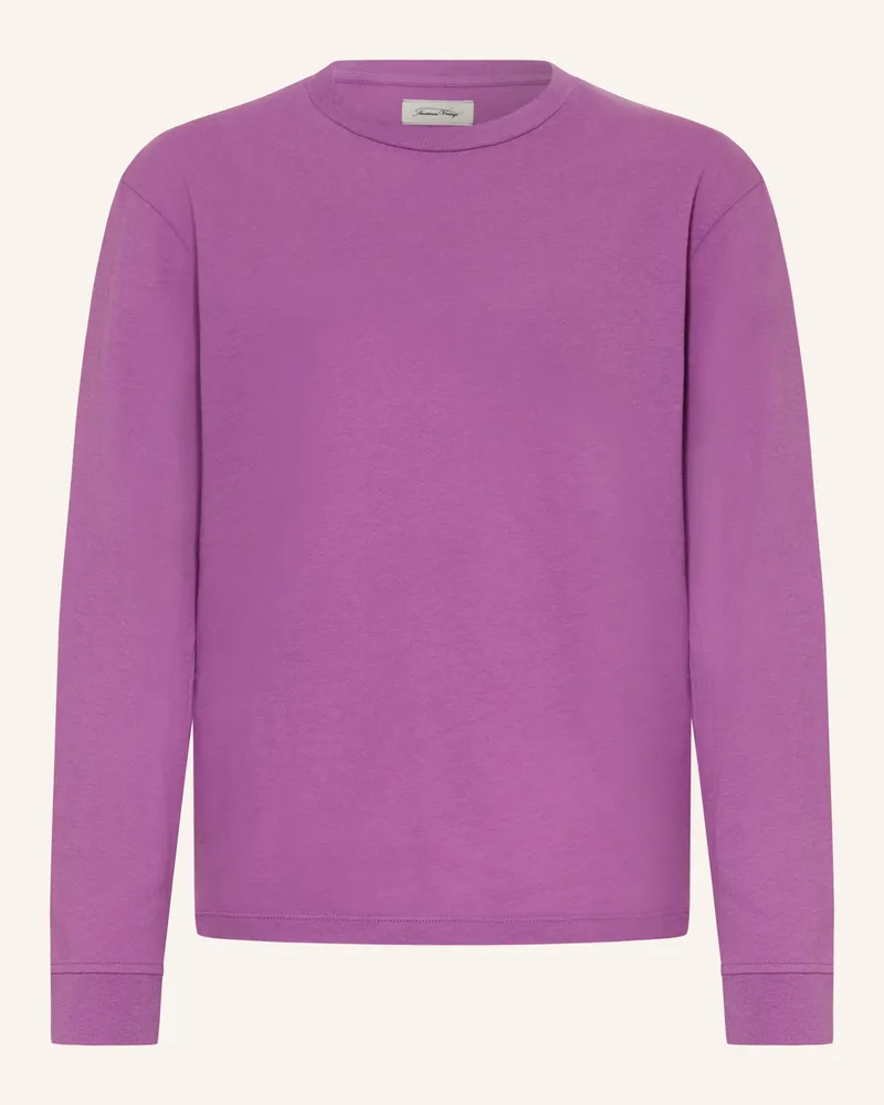 American Vintage Longsleeve Fuchsia