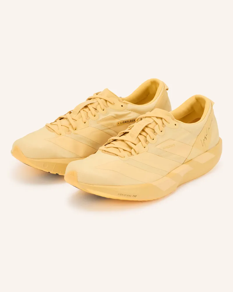 Y-3 Laufschuhe Y-3 Adios 9 gold Dunkelgelb