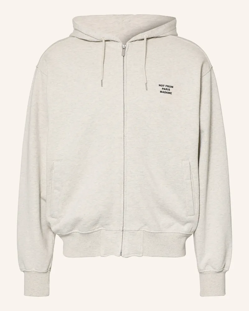 Drôle de Monsieur Sweatjacke grau Hellgrau