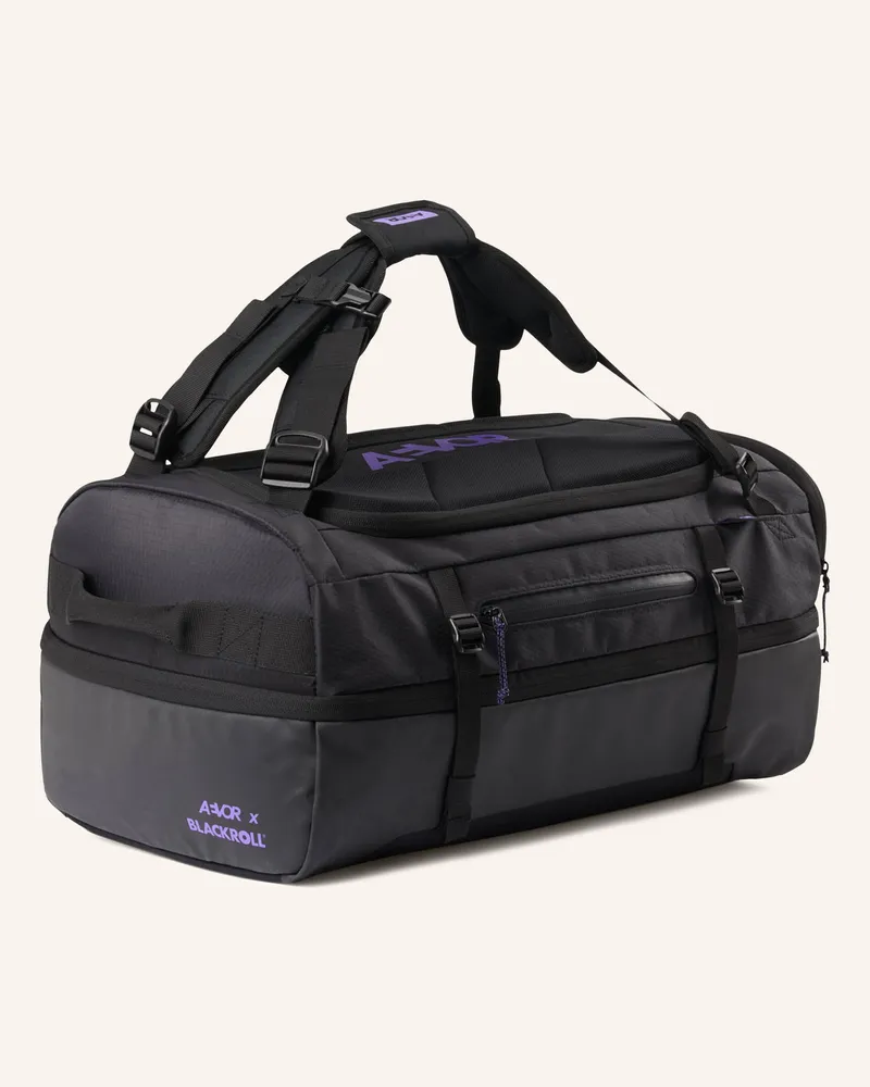 AEVOR Set: Sporttasche Blackroll Und Faszienrolle Blackroll Twin schwarz Schwarz