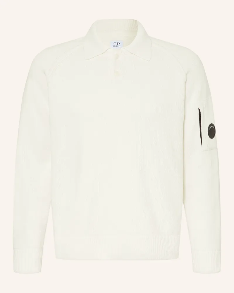 C.P. Company Pullover weiss Weiss