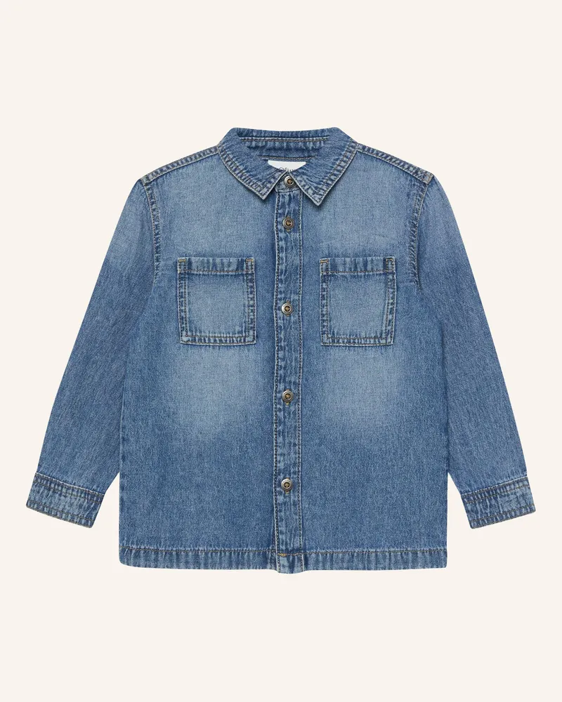 S.Oliver Hemd blau Blau