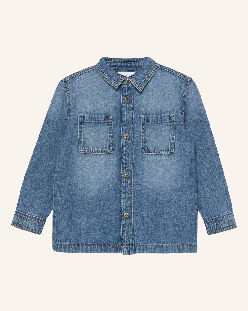 S.Oliver Hemd blau Blau