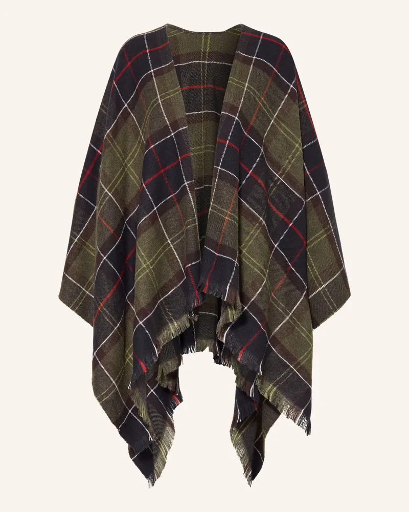 Barbour Cape Staffin Serape gruen Dunkelgrün
