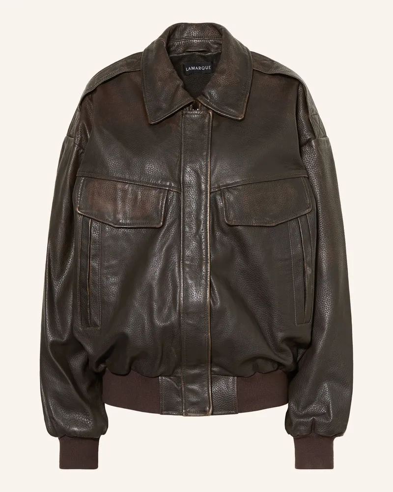LAMARQUE Lederjacke Trevanna braun Dunkelbraun