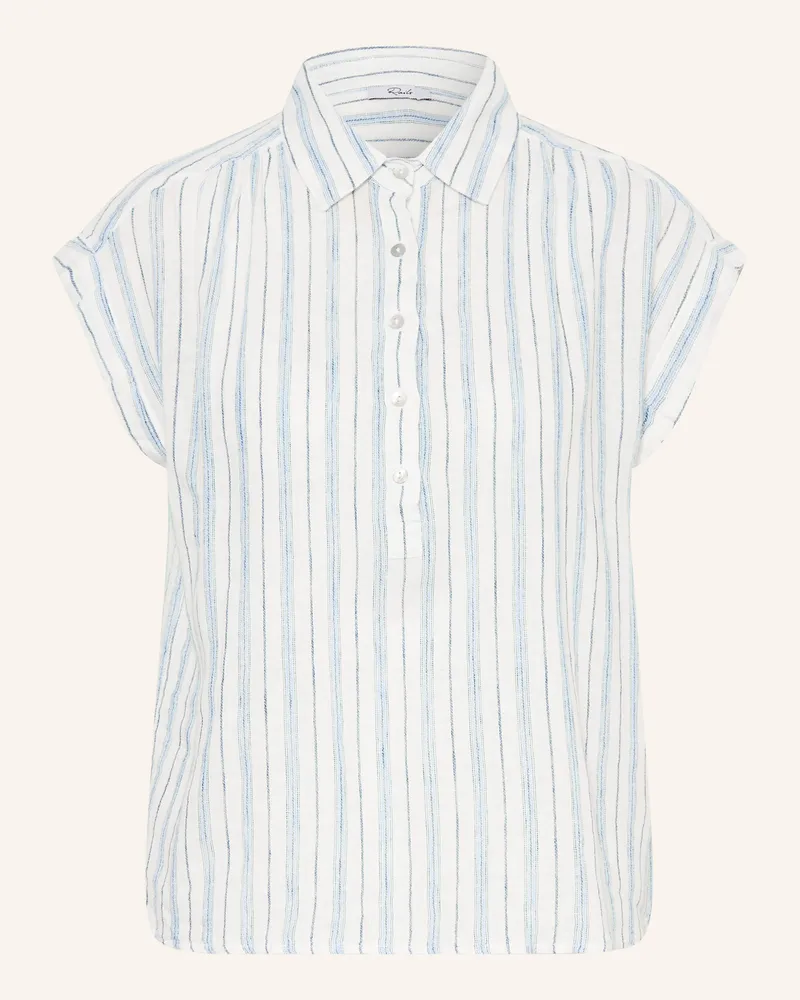 RAILS Blusenshirt Tuscany Mit Leinen blau Creme