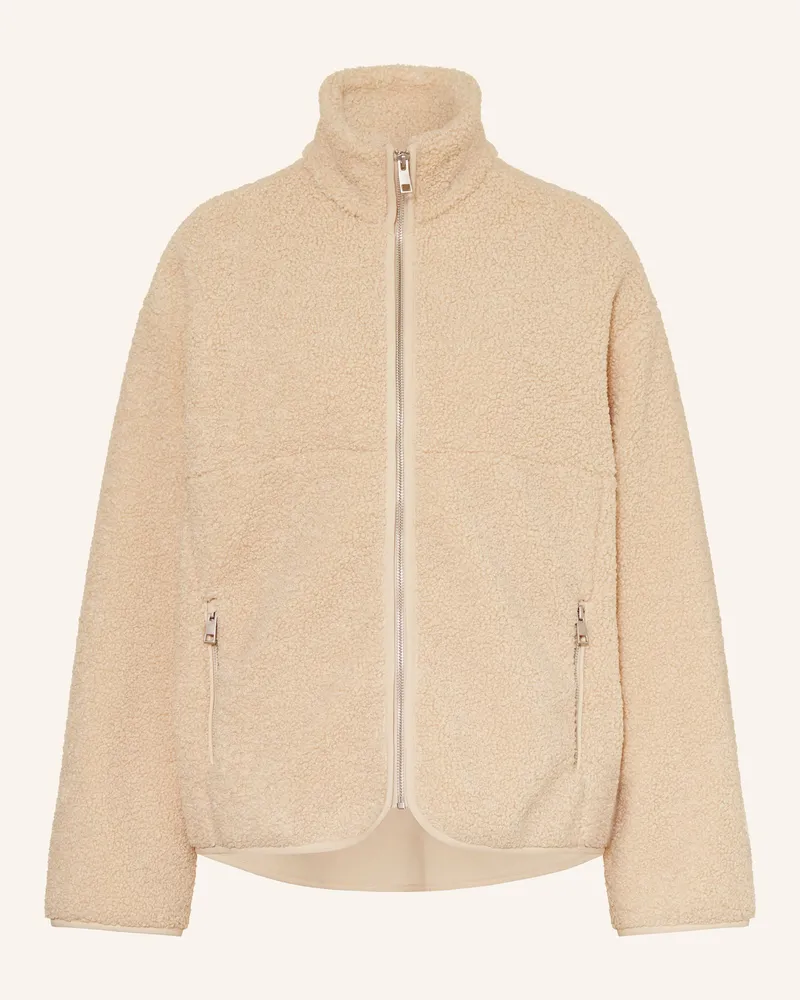 MOSS COPENHAGEN Teddyfell-Jacke MSCHLETHA Hellbraun