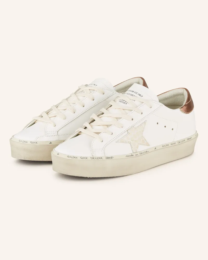 Golden Goose Sneaker HI STAR Weiss