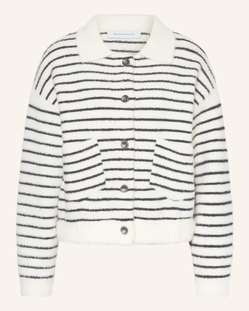 RINO & PELLE Strickjacke BUBBLY Weiss