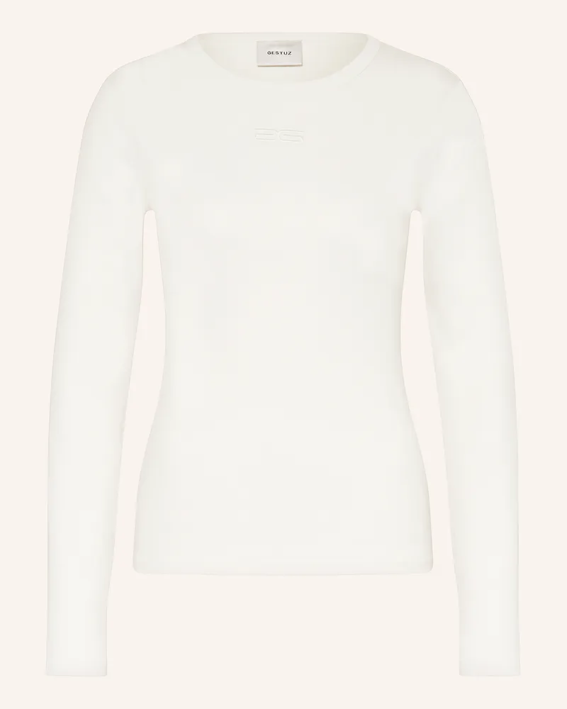 Gestuz Longsleeve Drewgz weiss Creme