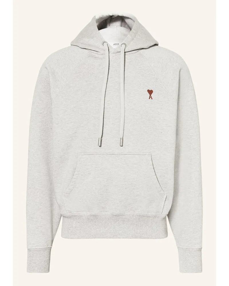 AMI Paris Hoodie Grau