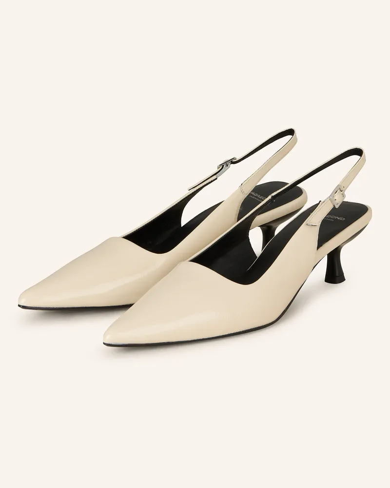 Vagabond Slingpumps LYKKE Creme