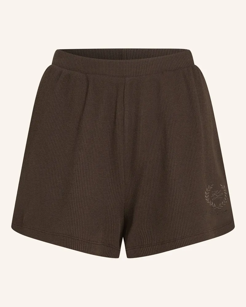 Karl Lagerfeld Hose Dunkelbraun