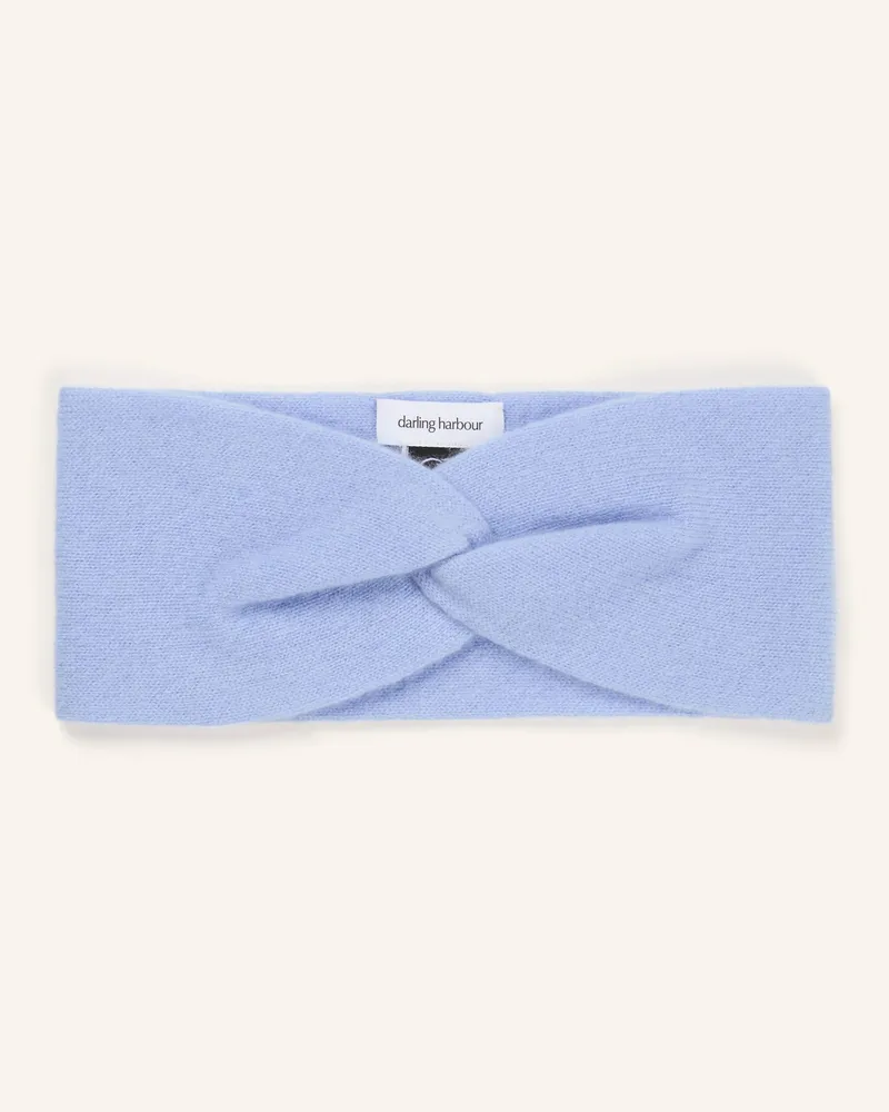 Darling Harbour Stirnband Aus Cashmere blau Corn