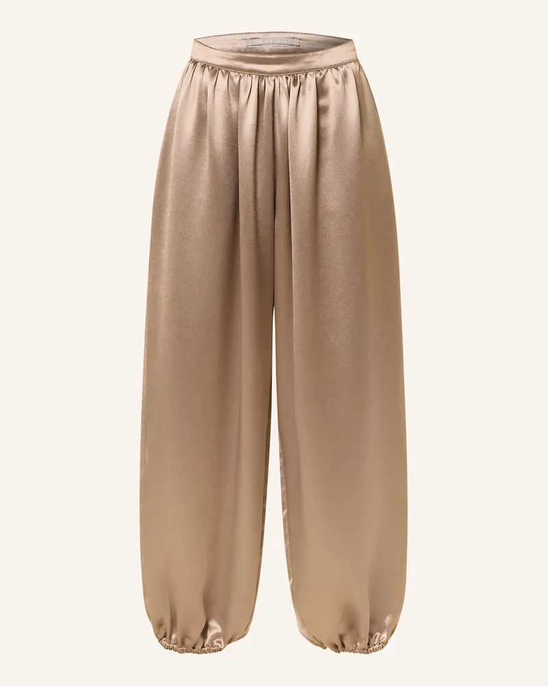 (THE MERCER) N.Y. Satinhose braun Taupe