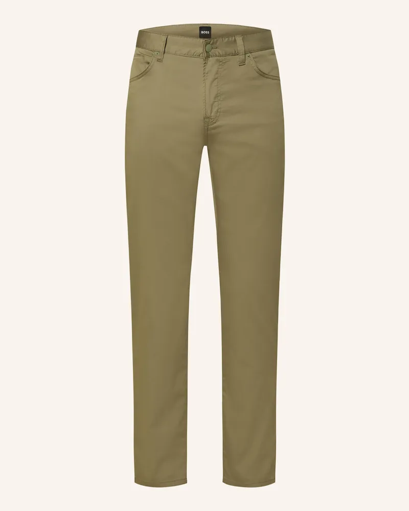 HUGO BOSS Hose RE.MAINE Regular Fit Dunkelgrün