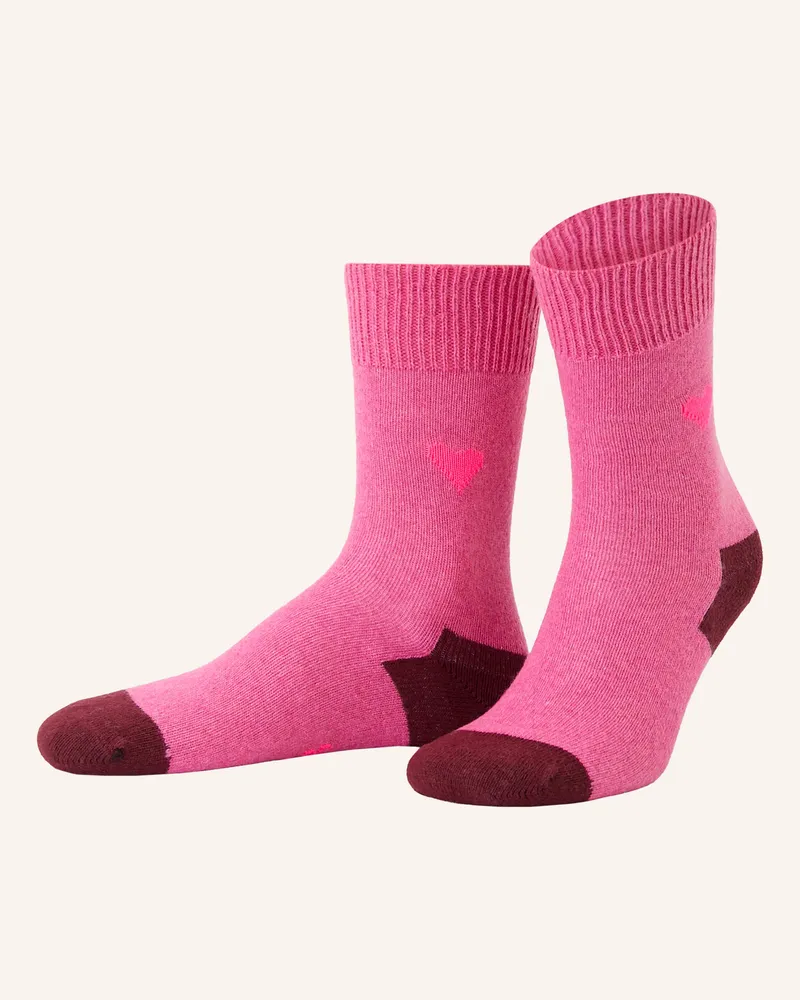 UNIO Socken Amore Cashmere pink Pink