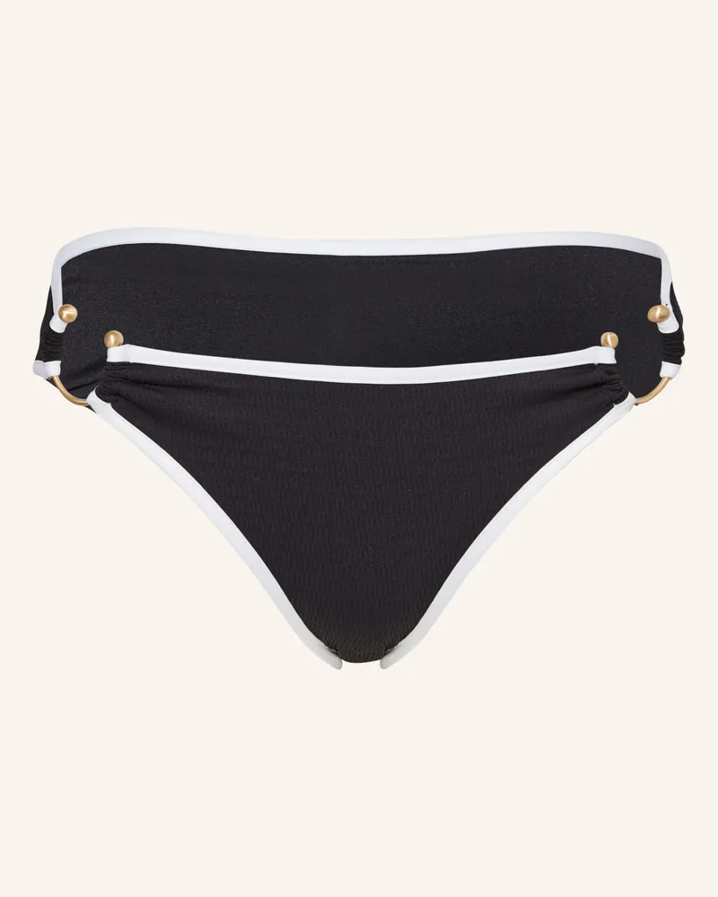 Seafolly Australia Basic-Bikini-Hose BEACH BOUND Schwarz