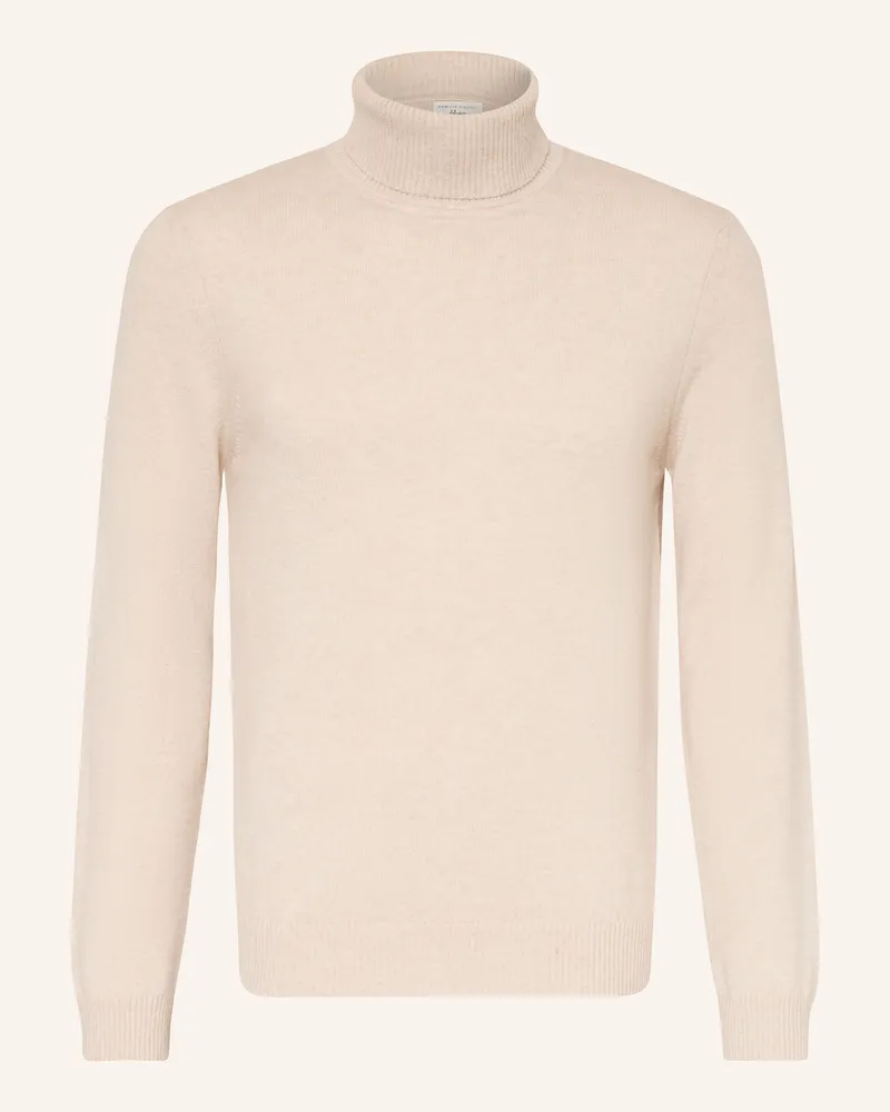 Daniele Fiesoli Rollkragenpullover aus Cashmere Creme