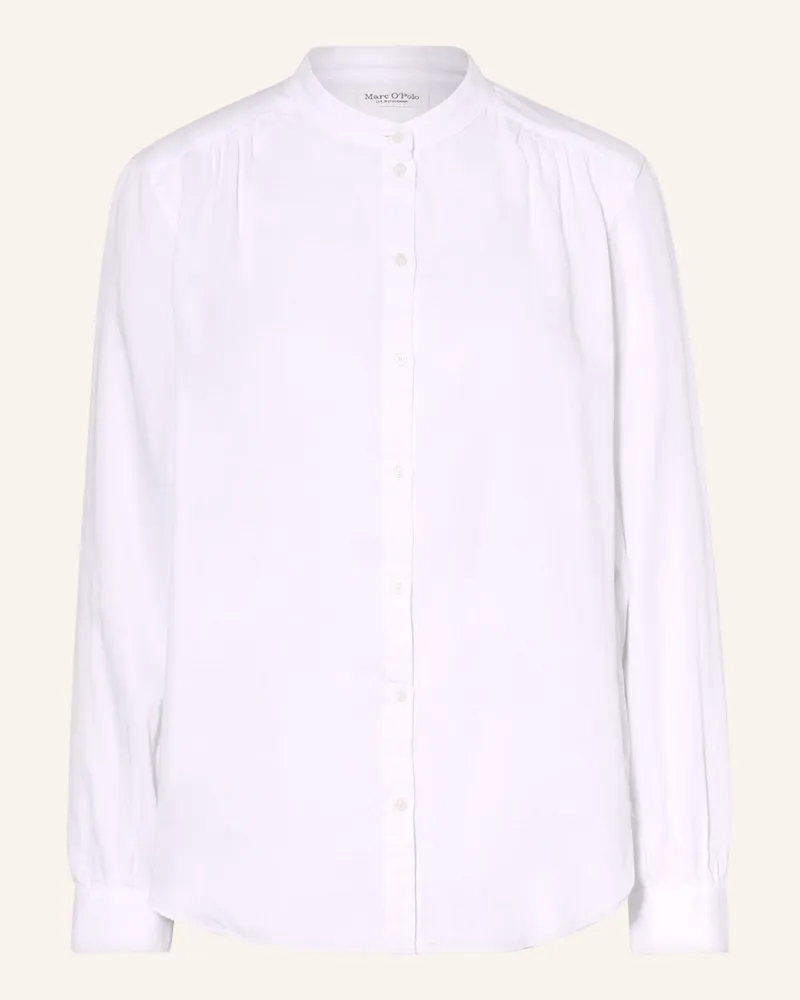 Marc O'Polo Bluse weiss Weiss