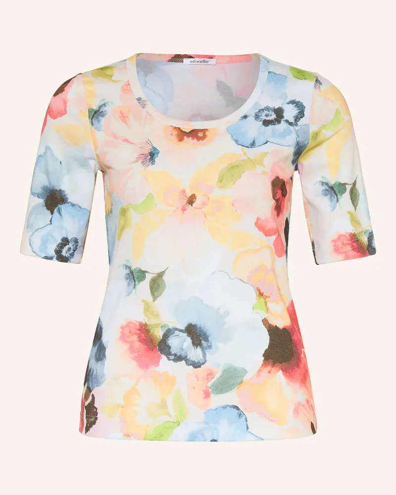 Efixelle T-Shirt rot Weiss