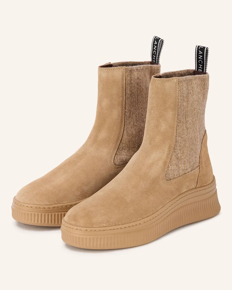 Voile Blanche Chelsea-Boots Flaurence braun Camel