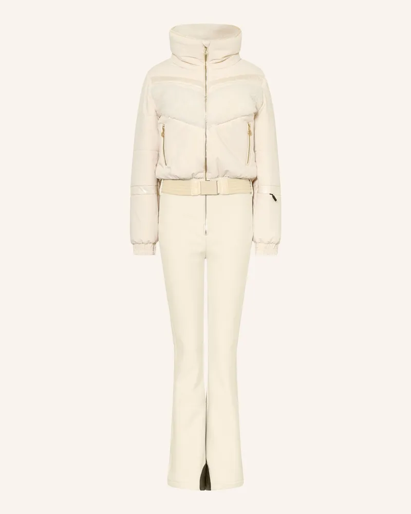 Sportalm Ski-Overall Mit Kunstfell weiss Creme