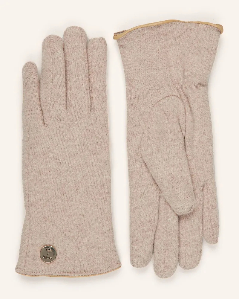 JOOP! Handschuhe Beige