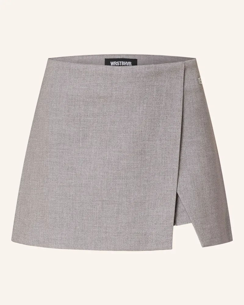 WRSTBHVR Skort Bente grau Grau