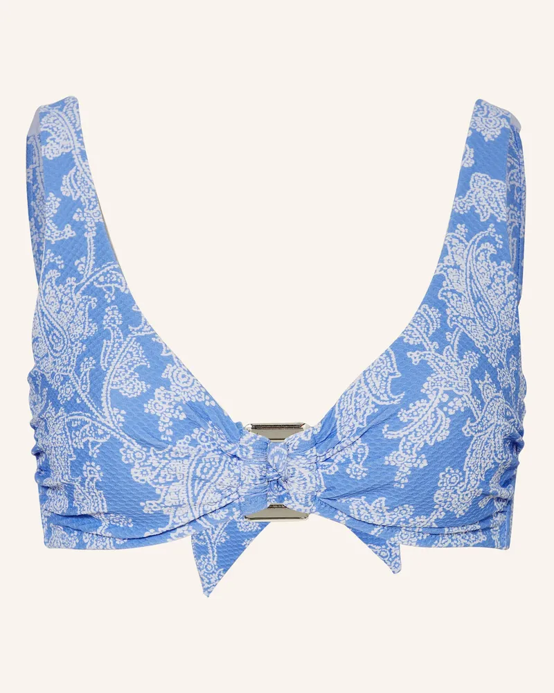Heidi Klein Bügel-Bikini-Top PLAYA PARAISO Hellblau