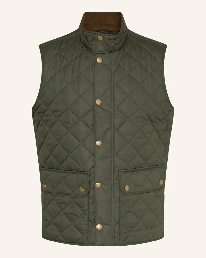 Barbour Steppweste Dunkelgrün