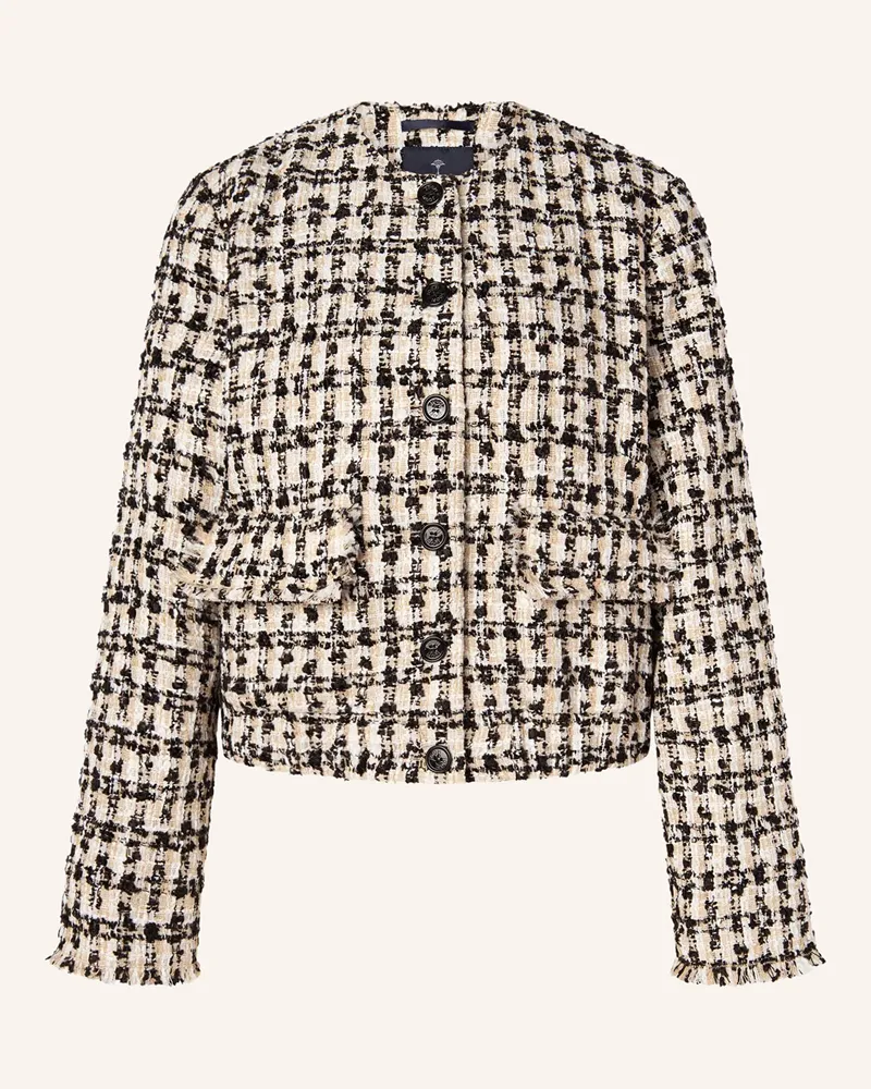 JOOP! Bouclé-Jacke Jenifer weiss Weiss