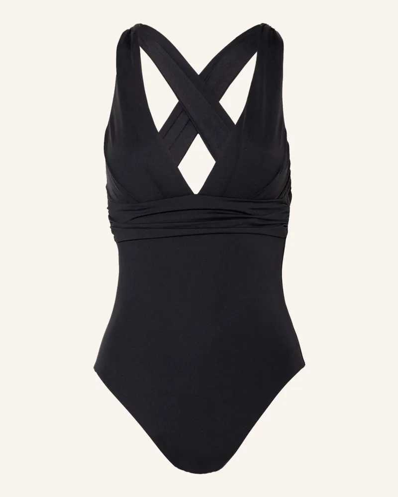 Seafolly Australia Badeanzug Seafolly Collective schwarz Schwarz