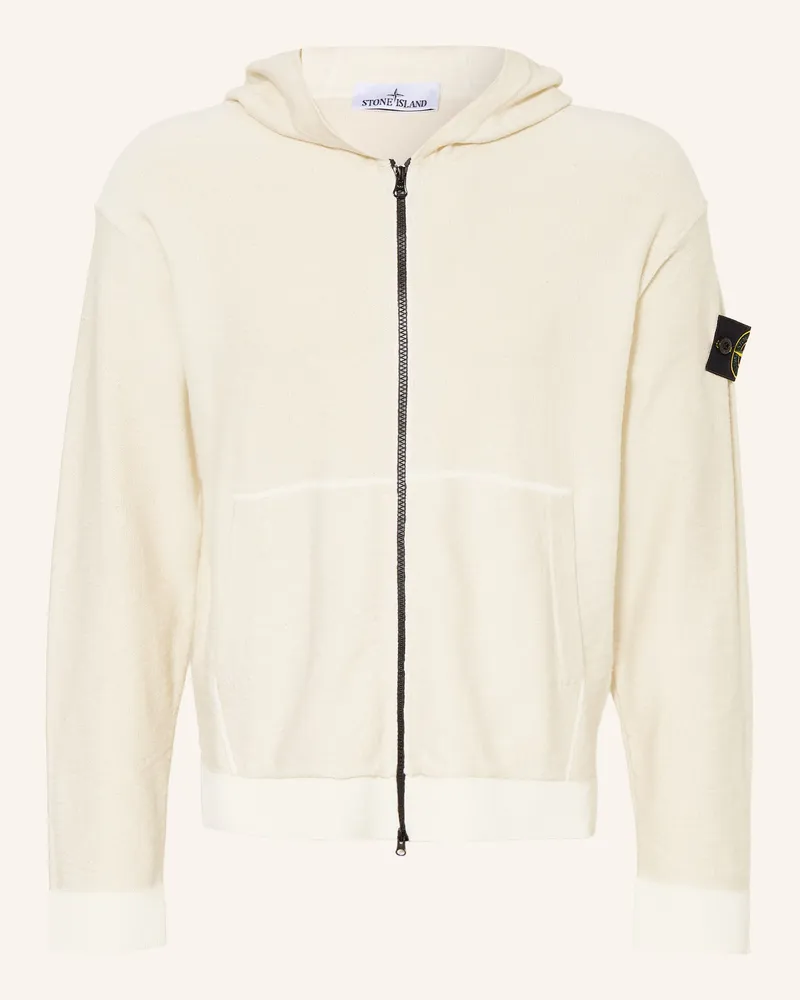Stone Island Strickjacke beige Creme