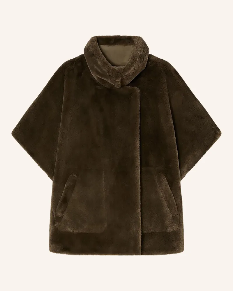 Marina Rinaldi Kunstfell-Jacke Oggi Zum Wenden gruen Oliv