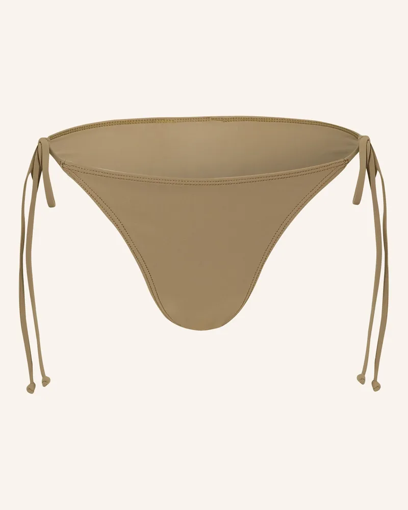 Faithfull The Brand Triangel-Bikini-Hose Leo gruen Khaki
