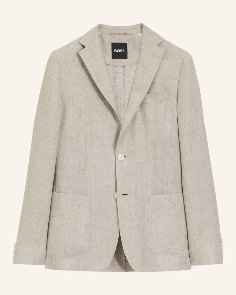 HUGO BOSS Blazer C-Hanry-262 Slim Fit grau Grau