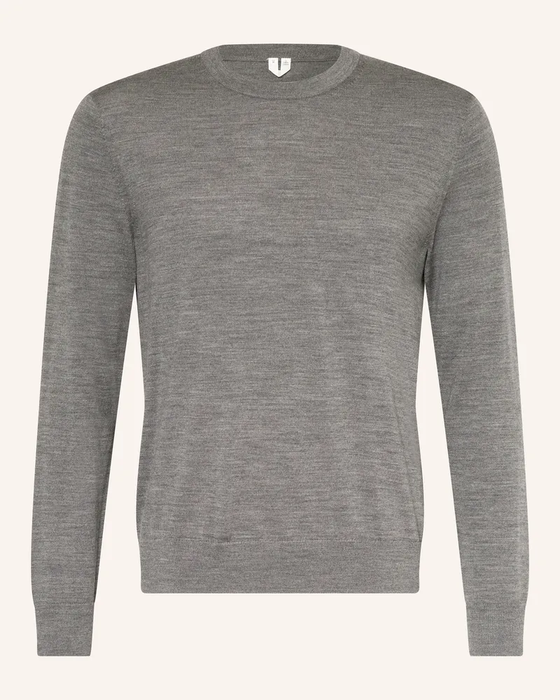 Arket Pullover SYLVESTER aus Merinowolle Grau