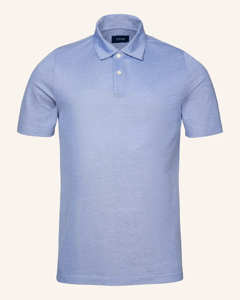 Eton Regular fit Polohemd Blau