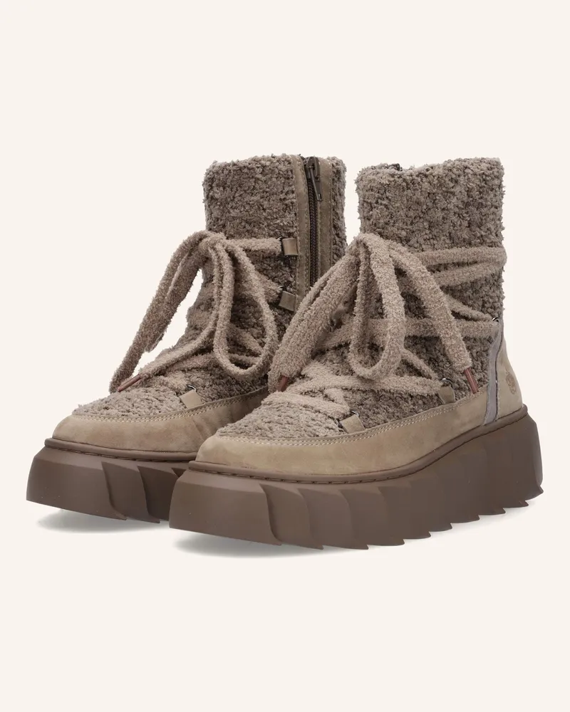 Apple of Eden Stiefeletten Taupe