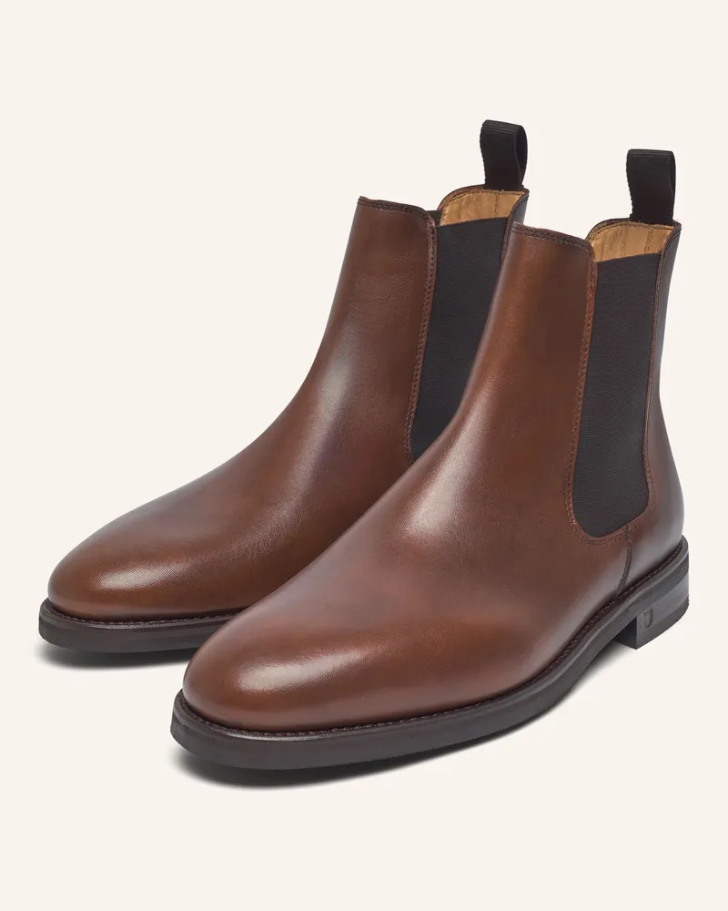 Henry Stevens Chelsea Boots Winston cb2 braun Braun