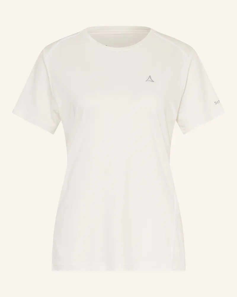 Schöffel T-Shirt Tauron weiss Blaugrau