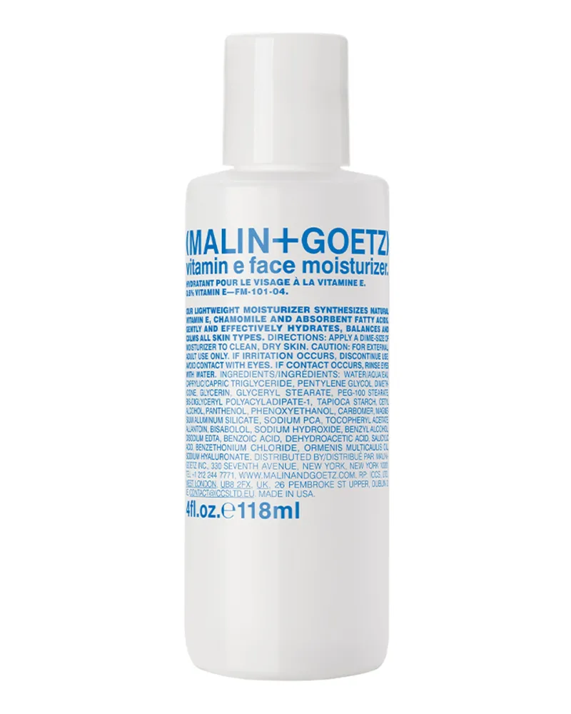 Malin+Goetz Vitamin E Face Moisturizer Gesichtscreme 118 ml 