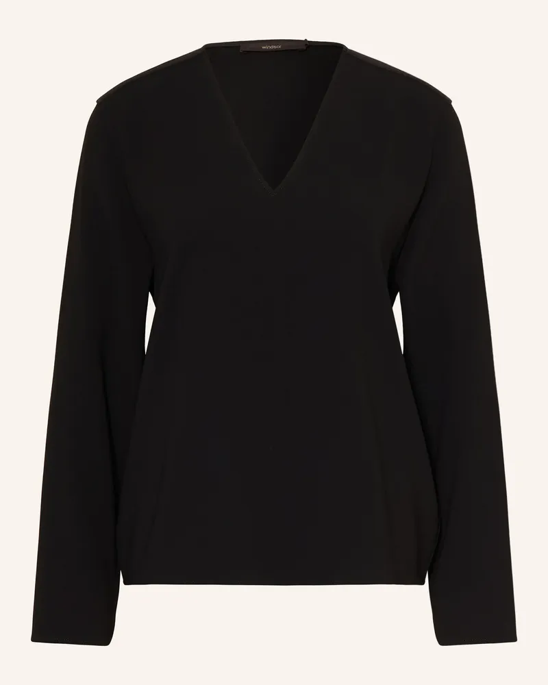windsor. Blusenshirt schwarz Schwarz